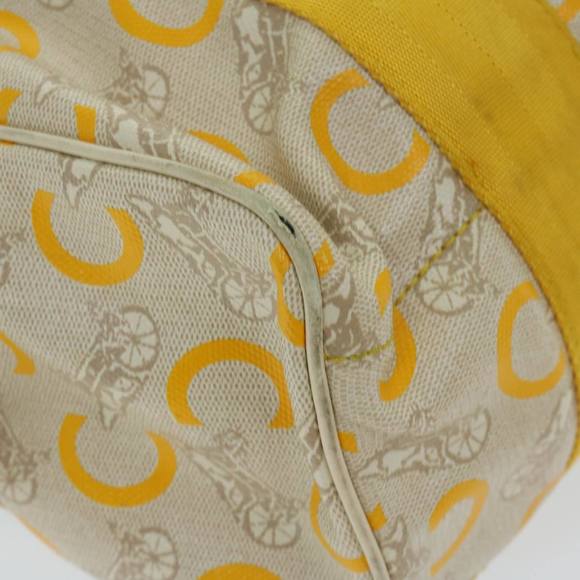 CELINE C Macadam Canvas Tote Bag Beige Auth 67827 - Picture 16 of 16